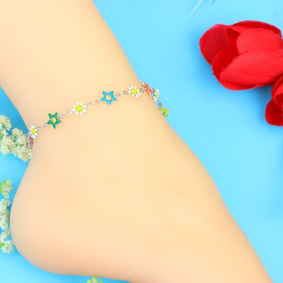 Elegant Handmade Anklet – Perfect for Women & Girls | Ideal Gift Option, DYC1028 - Picture 7 of 7